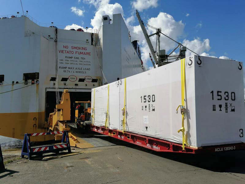 transport kontejnerů do Afriky