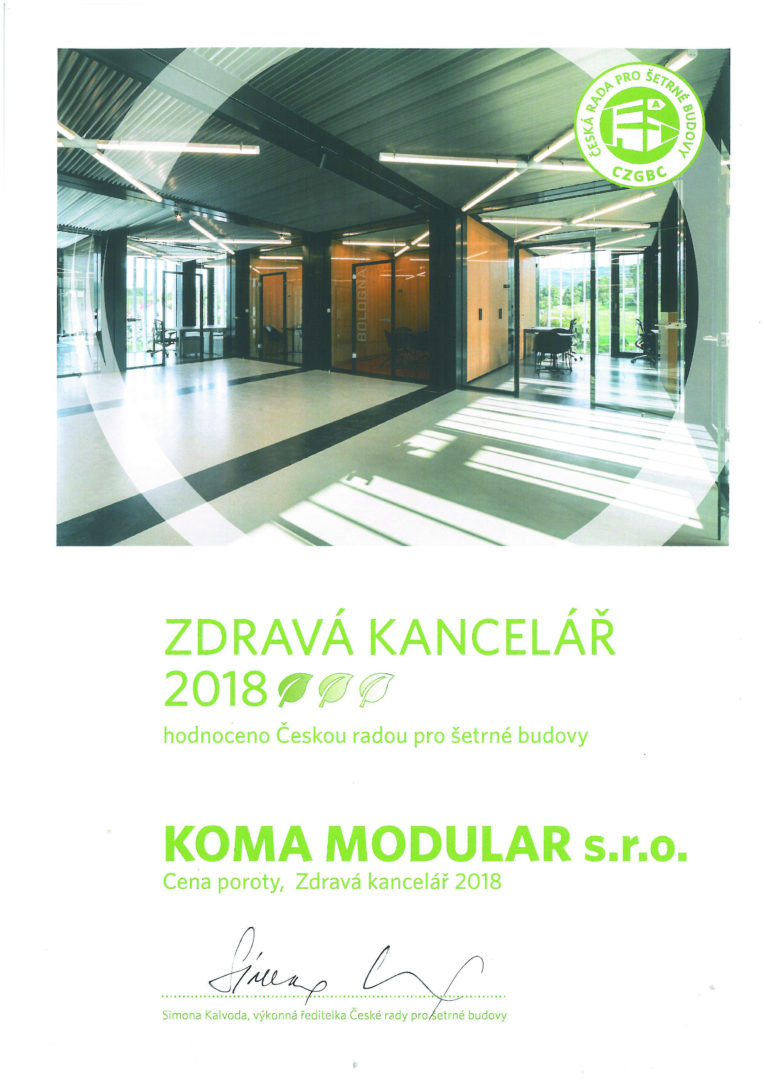 Zdravá kancelář 2018 - EXPO pavilon