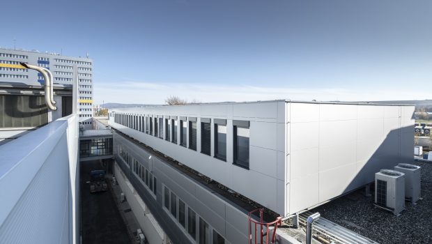 Modular office on the roof Barum Continental Otrokovice CZ 1