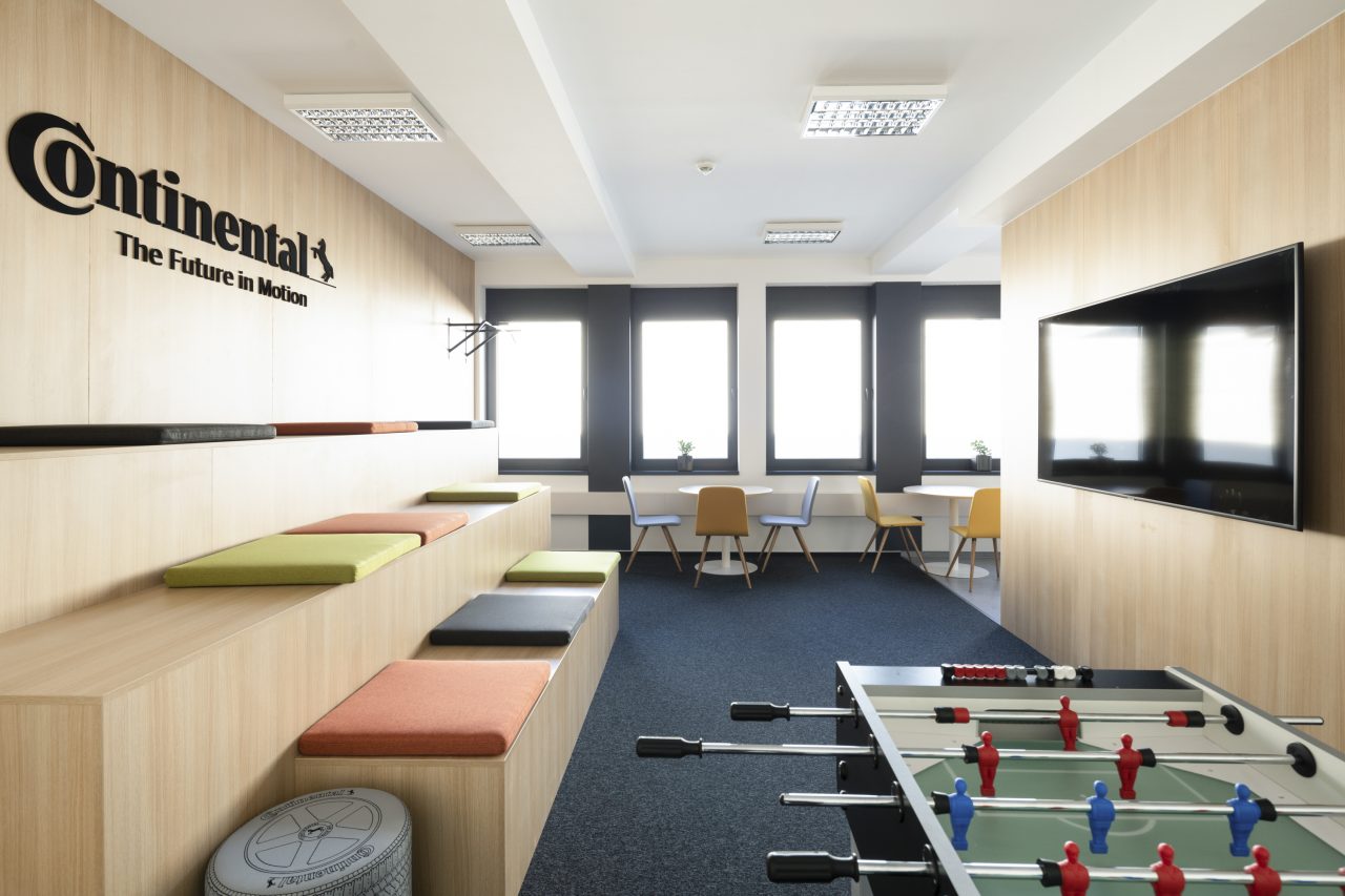 Modular office on the roof Barum Continental Otrokovice CZ 7