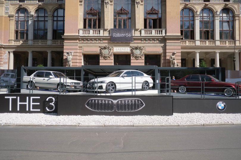 City modules for BMW at KVIFF