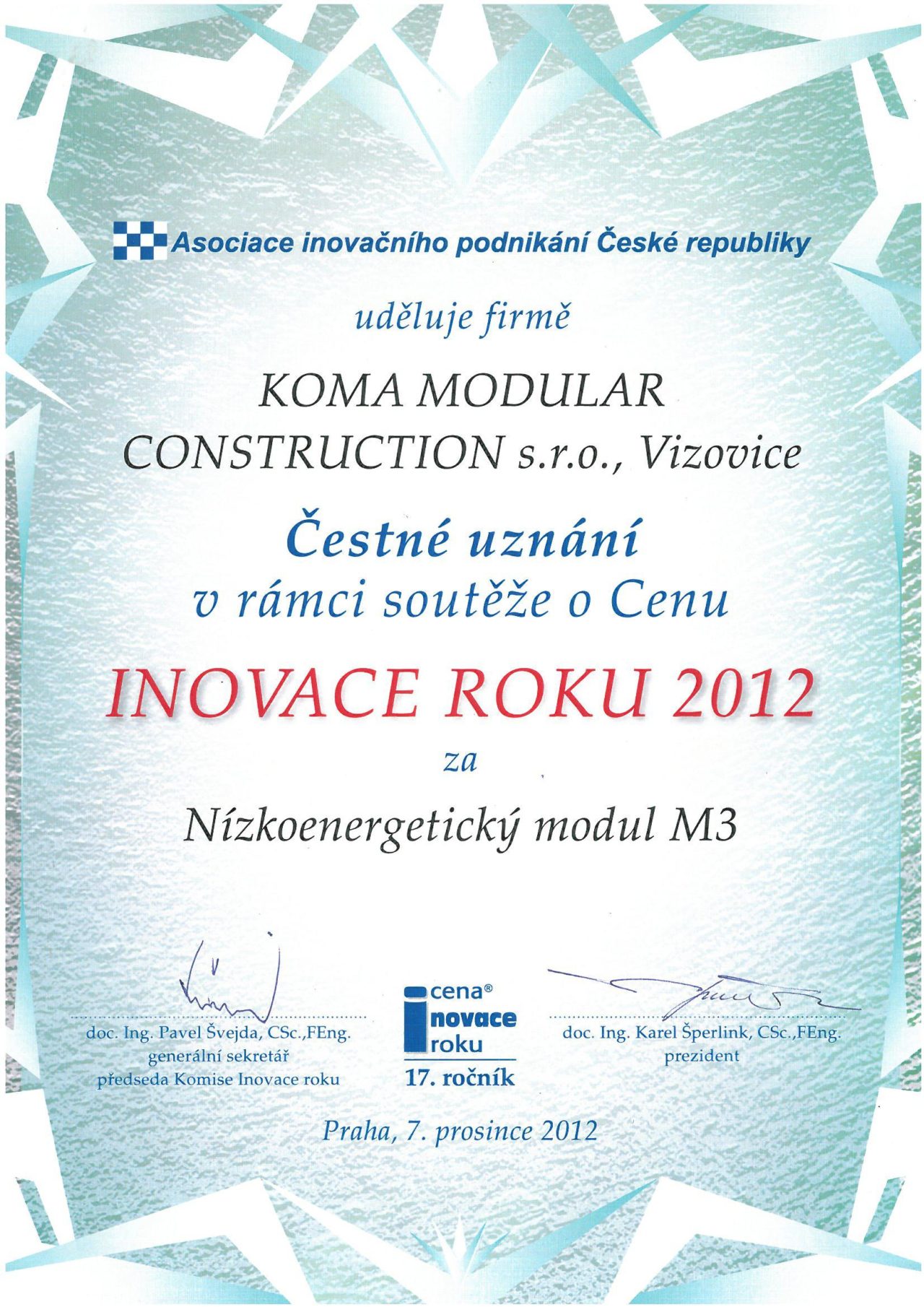 Soutez-o-cenu-inovace-roku-2012