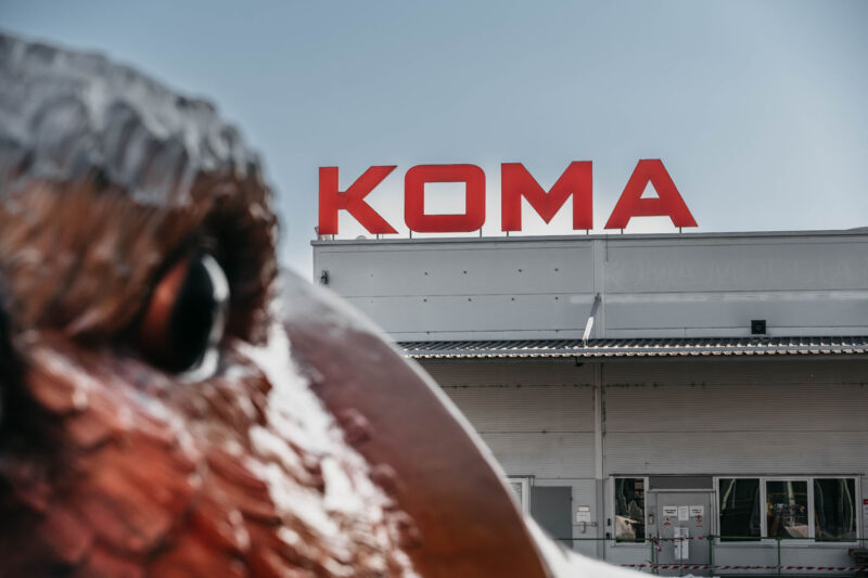 Logo KOMA ve Vizovicích